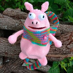 Piggy shoulder bag